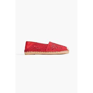 Valentino Garavani Logo-Print Canvas Espadrilles NWT